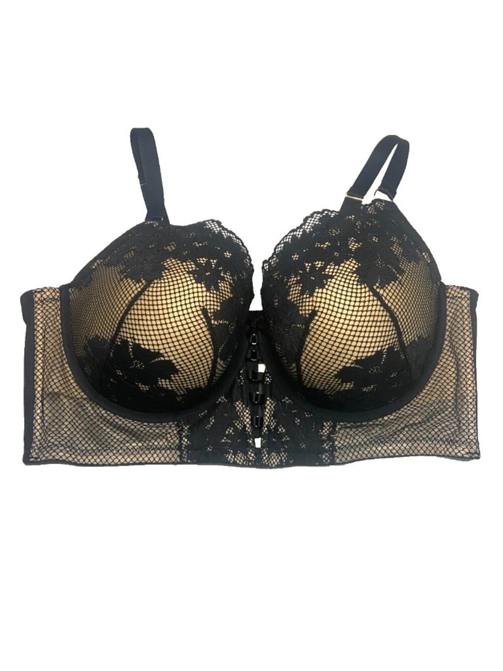 Cacique Bra Womens 44DD Full Coverage Underwire Padded Support Lace Plus Size